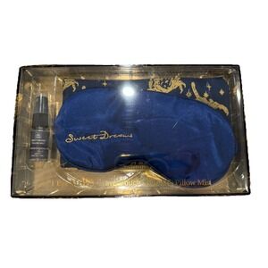 3 SUNS Sweet Dreams Sleep Set Eye Mask Pillow Mist Travel Pouch Lavender Oil
